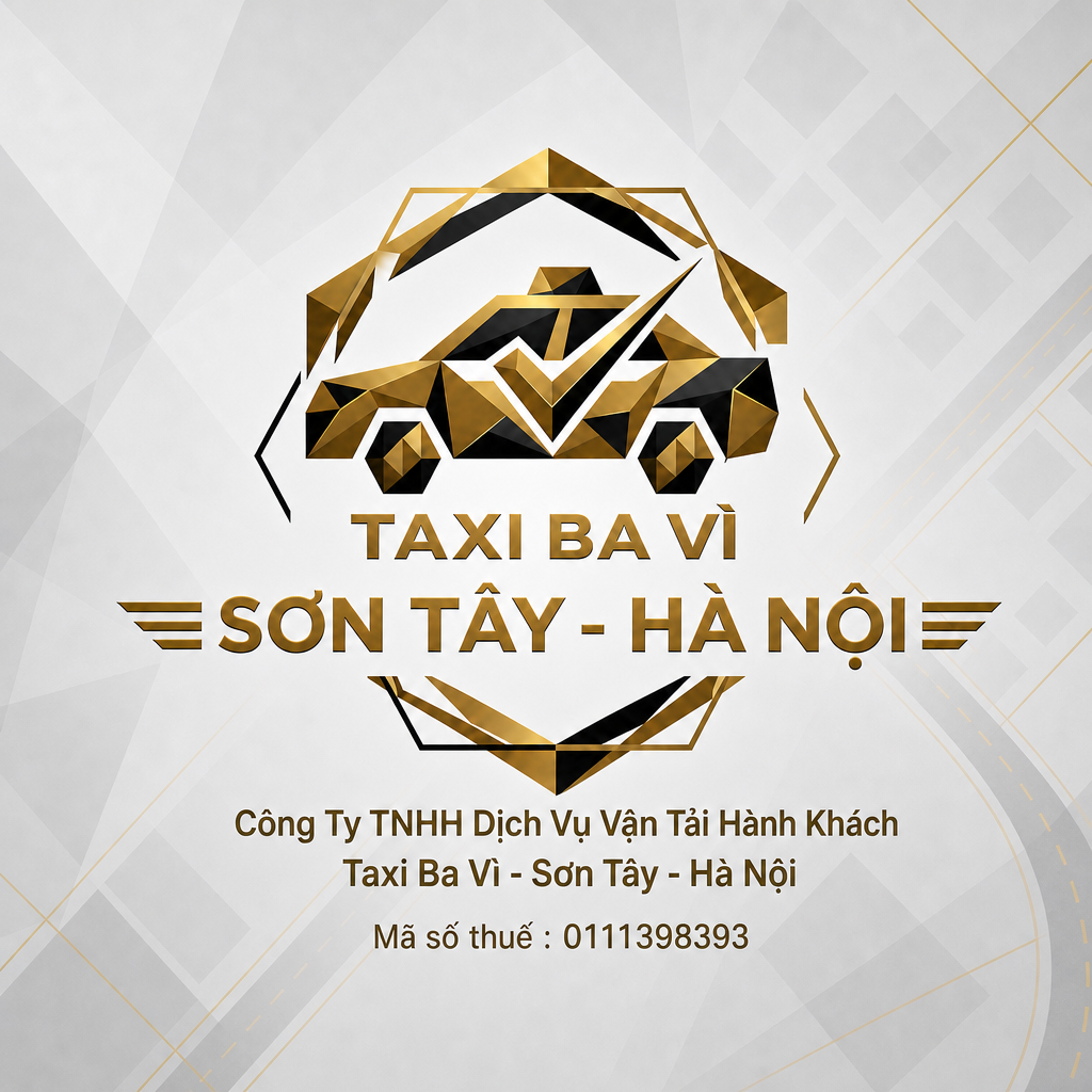 Logo Taxi Ba Vì - Sơn Tây - Hà Nội