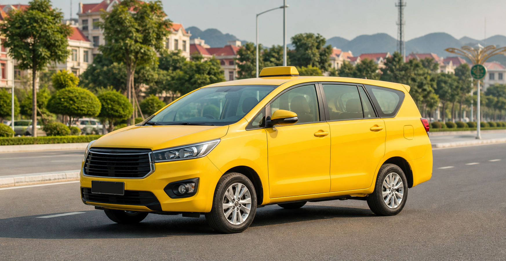 Minh họa dịch vụ Taxi 7 chỗ